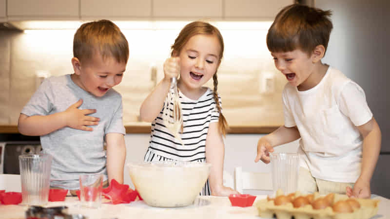 Cursos de cocina y repostería para niños