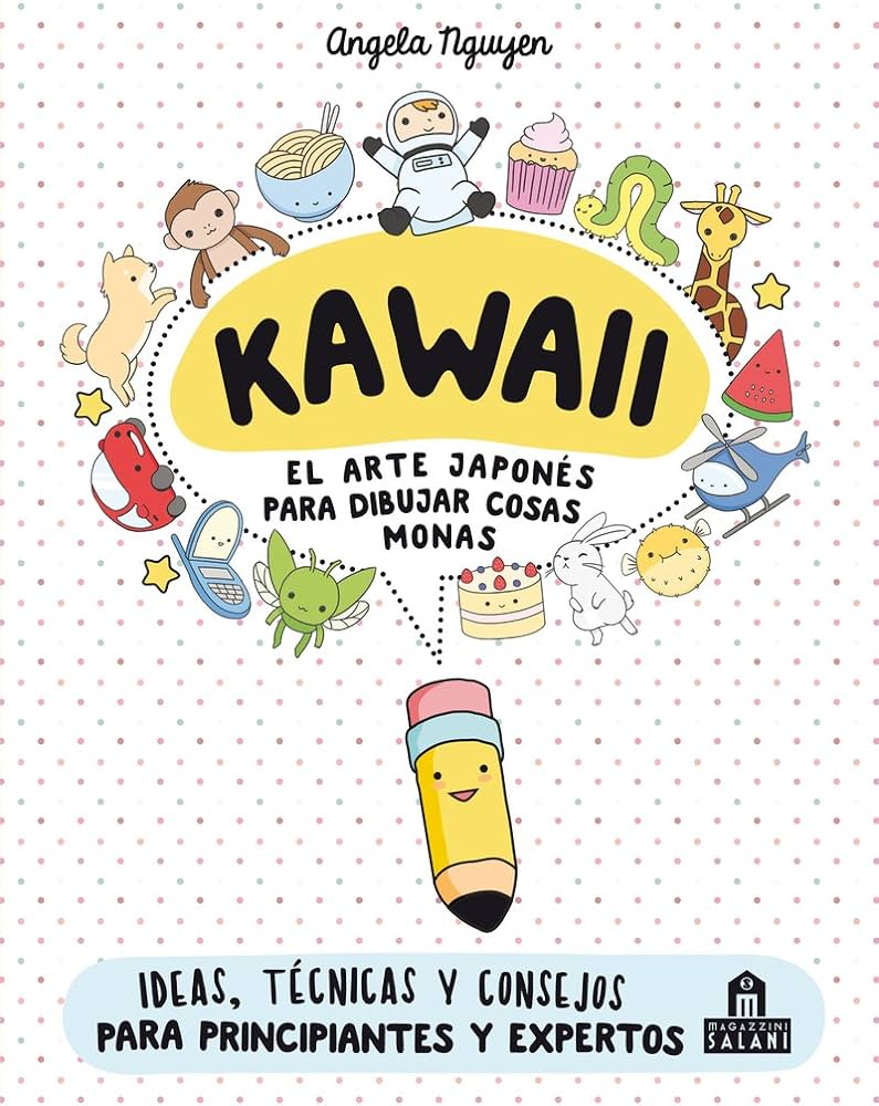 Portada del libro Kawaii - Libros para aprender a dibujar para niños