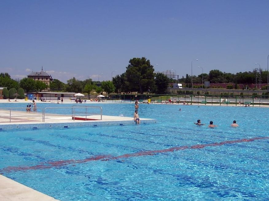 Piscinas descubiertas en Madrid. Piscina del Parque Deportivo Puerta de Hierro. 