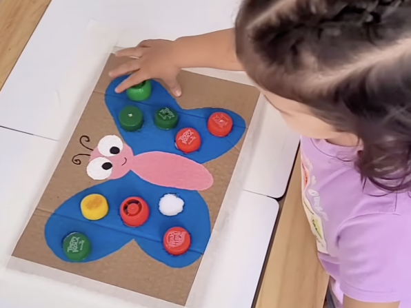 Juegos infantiles con material reciclado online