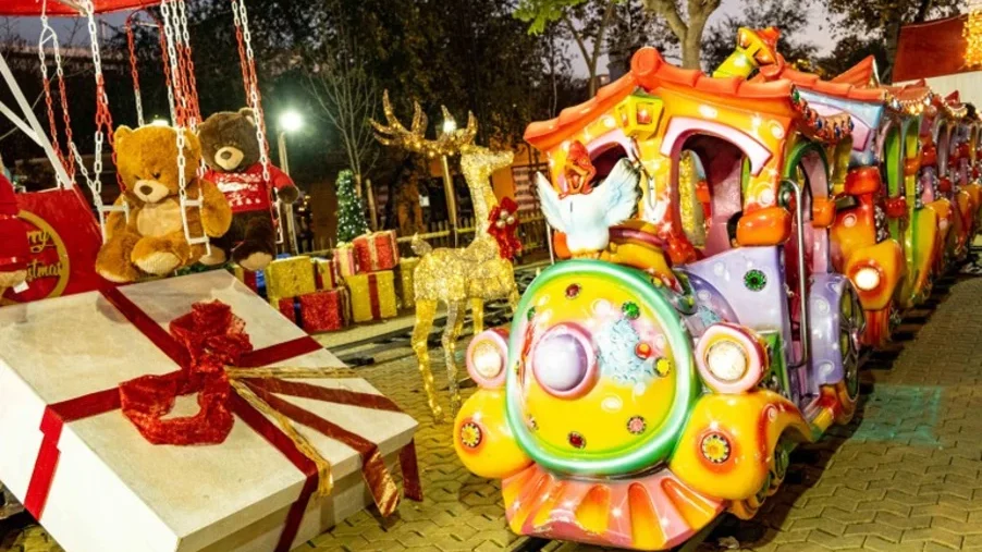 Poblado Navideño en la Alameda de Hércules