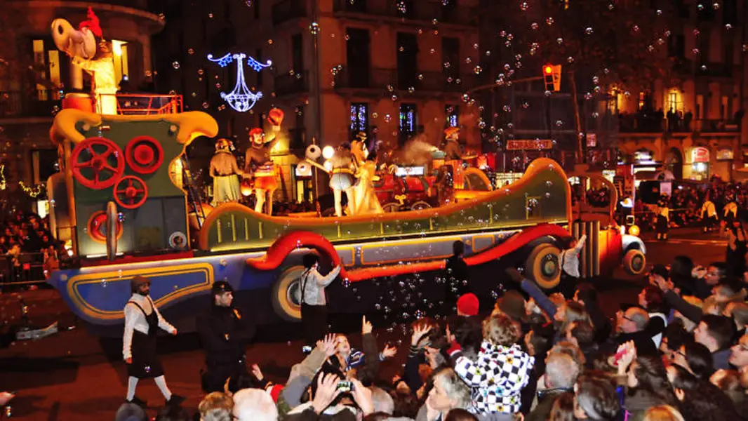 La Cabalgata de Reyes en Barcelona