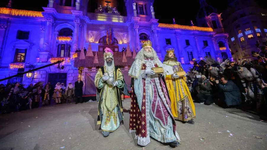 La Cabalgata de Reyes en Valencia.