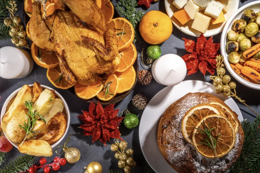 Comida de navidad. Tradiciones navideñas en España.