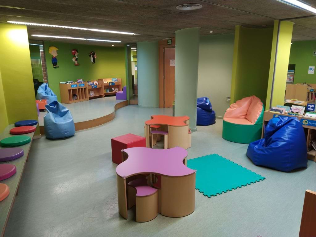 bibliotecas para niños en barcelona