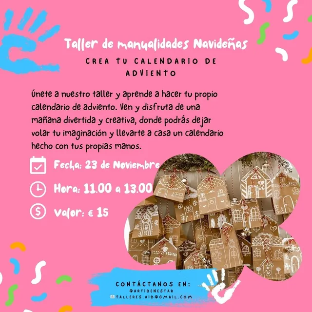 taller de manualidades navideñas - Actividades y planes de navidad para niños en España