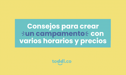 5. Cómo crear campamentos con varios horarios y precios